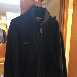 Men’s Columbia Full-Zip Fleece XL in Black